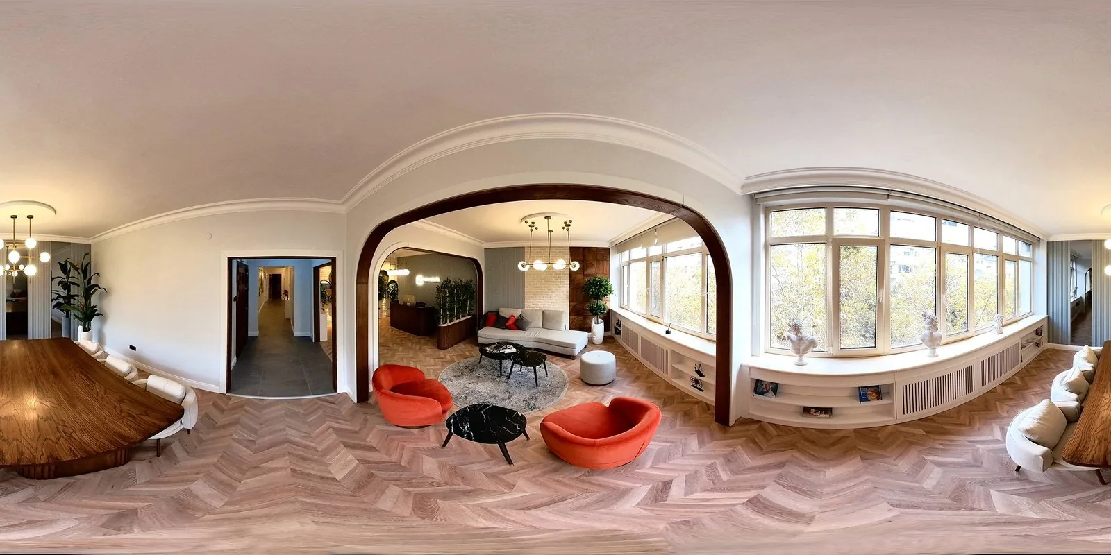 Clinic reception area