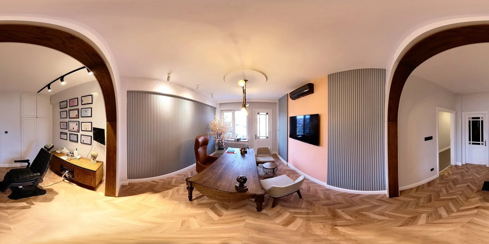 Clinic corridor