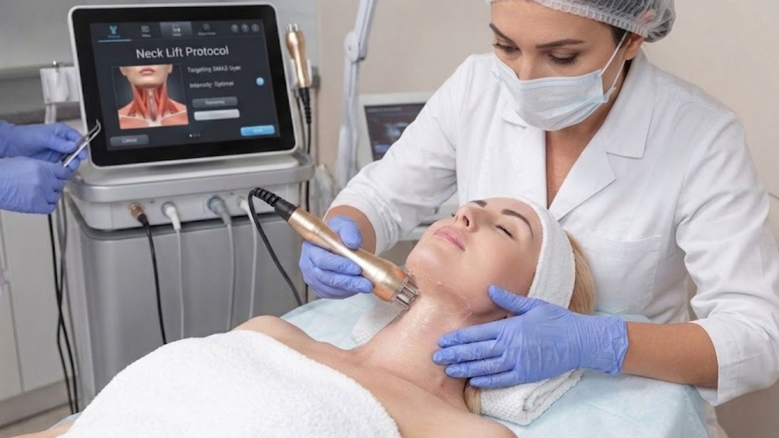 Dr. Havva Duru Ipek consulting with patient